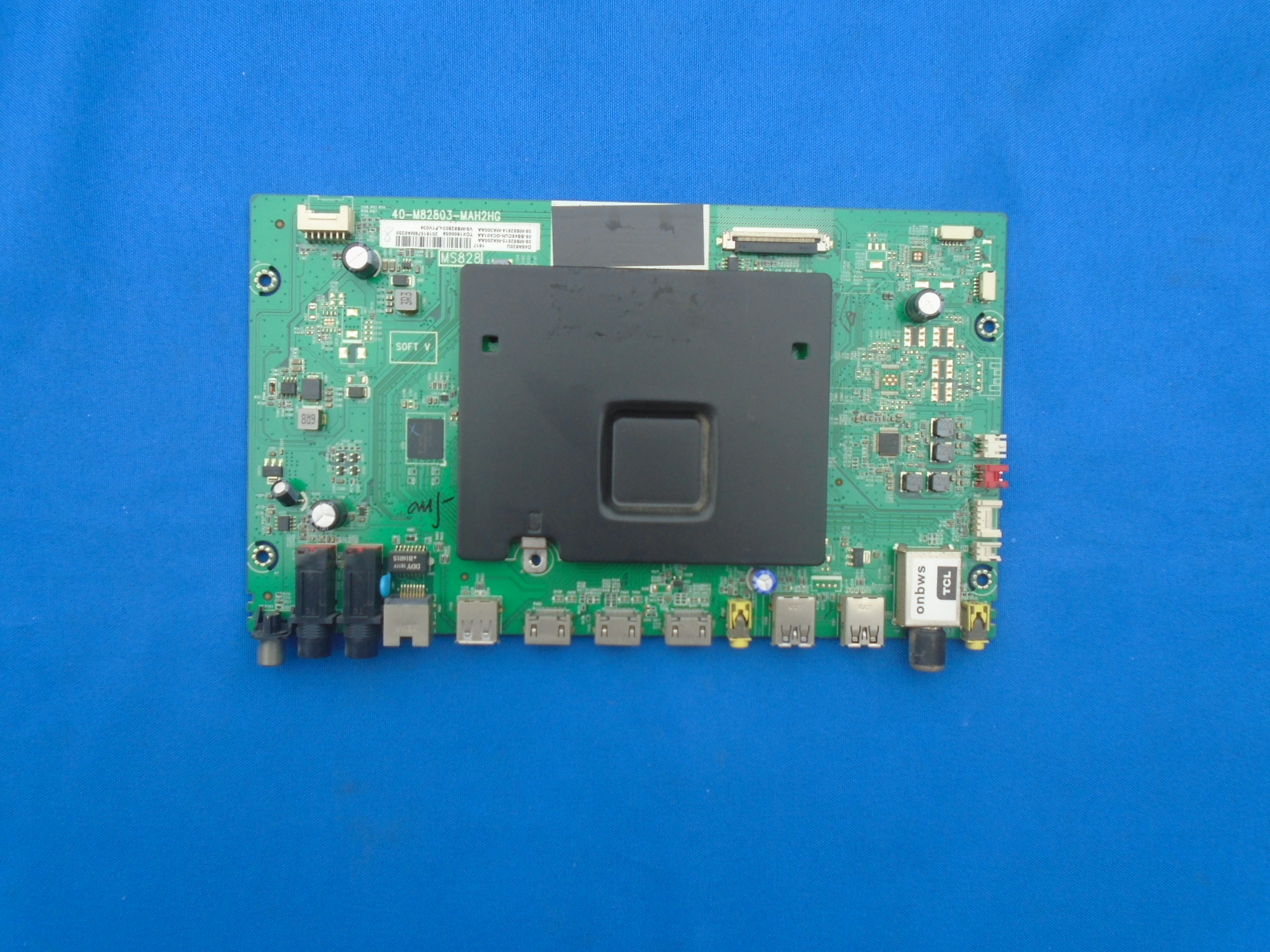 实拍D原装TCL D48A620U主板40-M82803-MAH2HG配屏LVU480NDEL