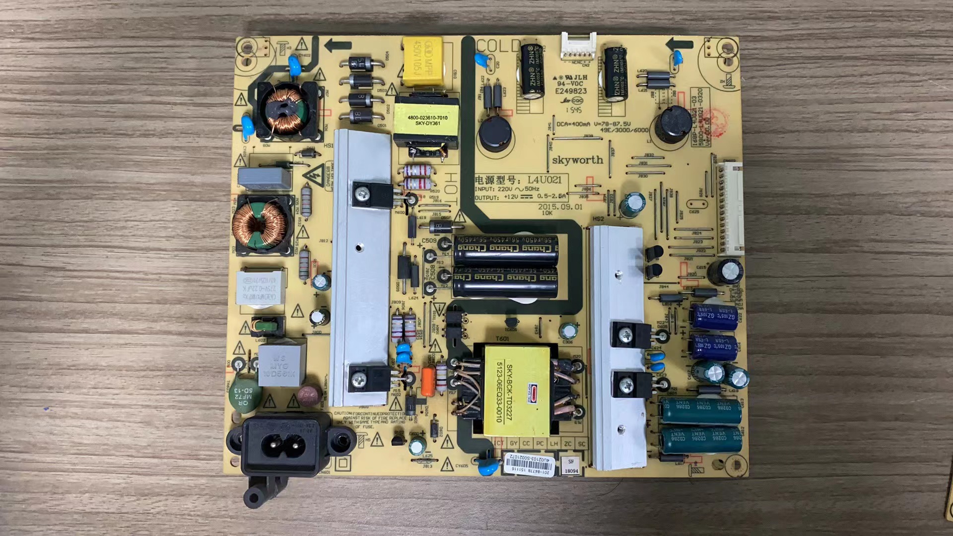 原装拆机创维49E6000电源板5800-L4U021-0320/40 168P-L4U021-03