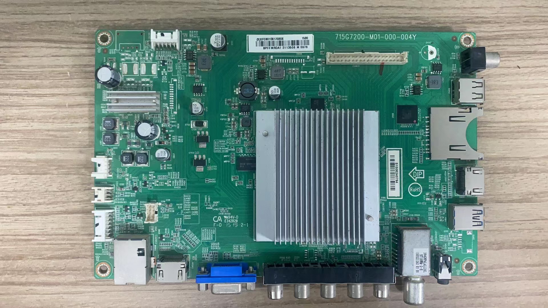 原厂超能CANTV C43主板715G7200-M01-000-004Y屏TPT430H3-HVN01.U