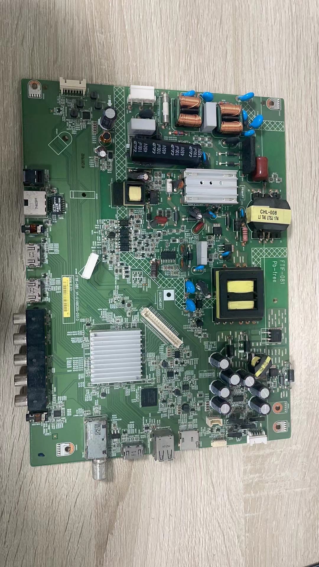 A原装夏普LED-45T45A 45SF460A主板1P-016BC00-2013屏V450HJ1-ME5
