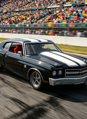 CCA彩珀1/24雪佛兰Chevelle 1970合金汽车模型仿真复古老爷肌肉车