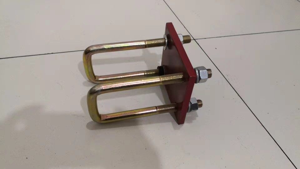 固定犁头U型卡方管卡夹子