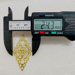 DIY手工饰品配件 戏曲头饰 京剧 粵剧 黄梅戏 金属花托