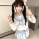刺绣裙套装 jk制服女原创正版 水手服欧咪兔日系学院风甜美可爱长袖