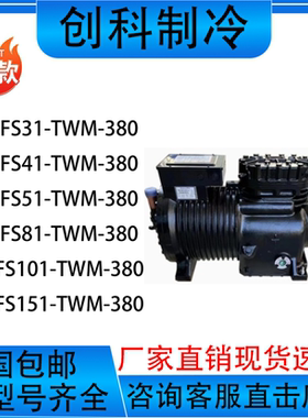 BFS31-TWM-380 BFS41-TWM-380 BFS51-TWM-380谷轮半封闭压缩机