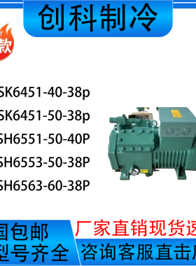 比泽尔HSK6451-40-38p HSK6451-50-38p CSH6551-50半封闭压缩机