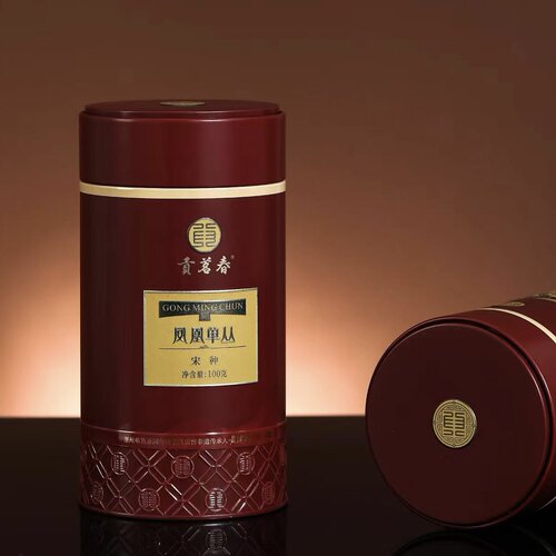贡茗春宋种凤凰单枞茶潮州单丛茶老枞头春高山茶乌龙茶罐装100g