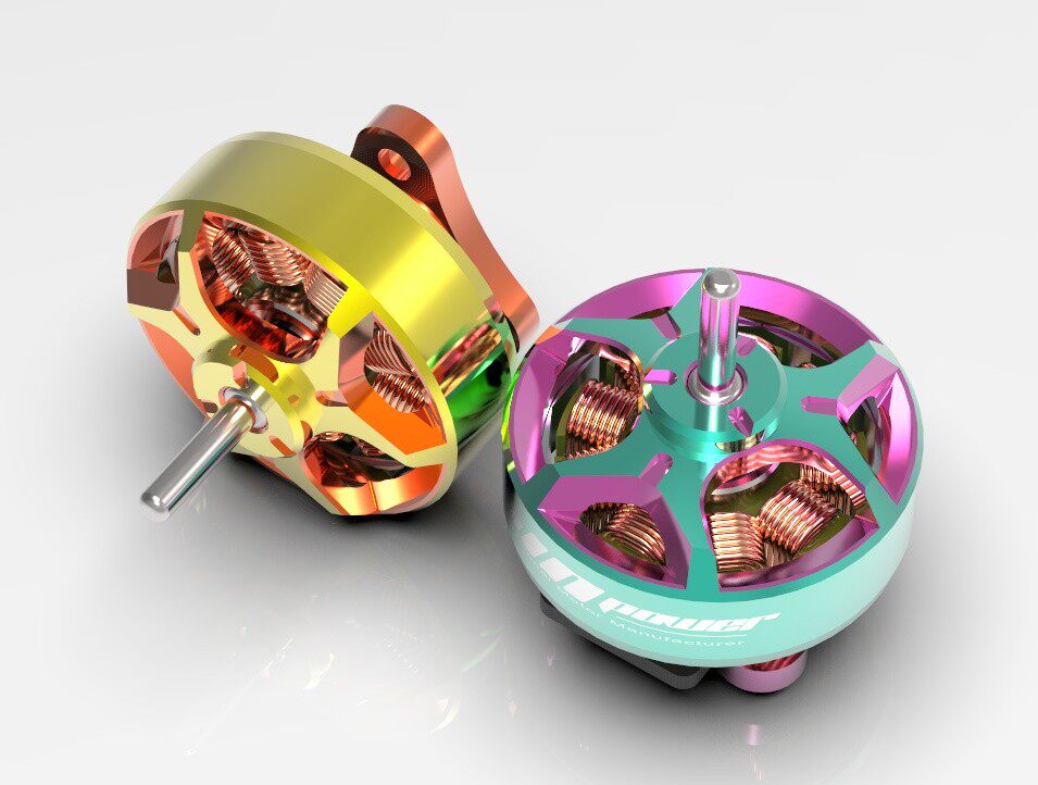 RCINPOWER 2022 새로운 0802 브러시리스 모터 1.6인치 실내 레이싱 라이드