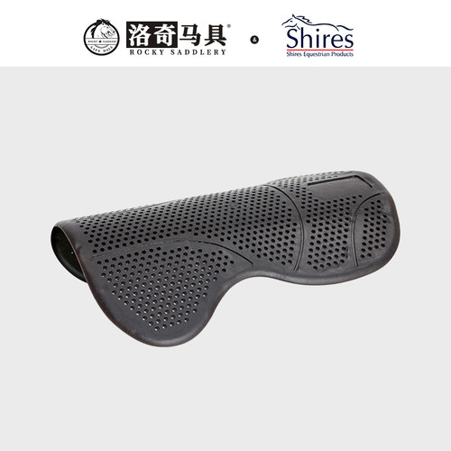 英国Shires 防滑减震马鞍垫子 硅胶马安座垫 透气坐垫8219050