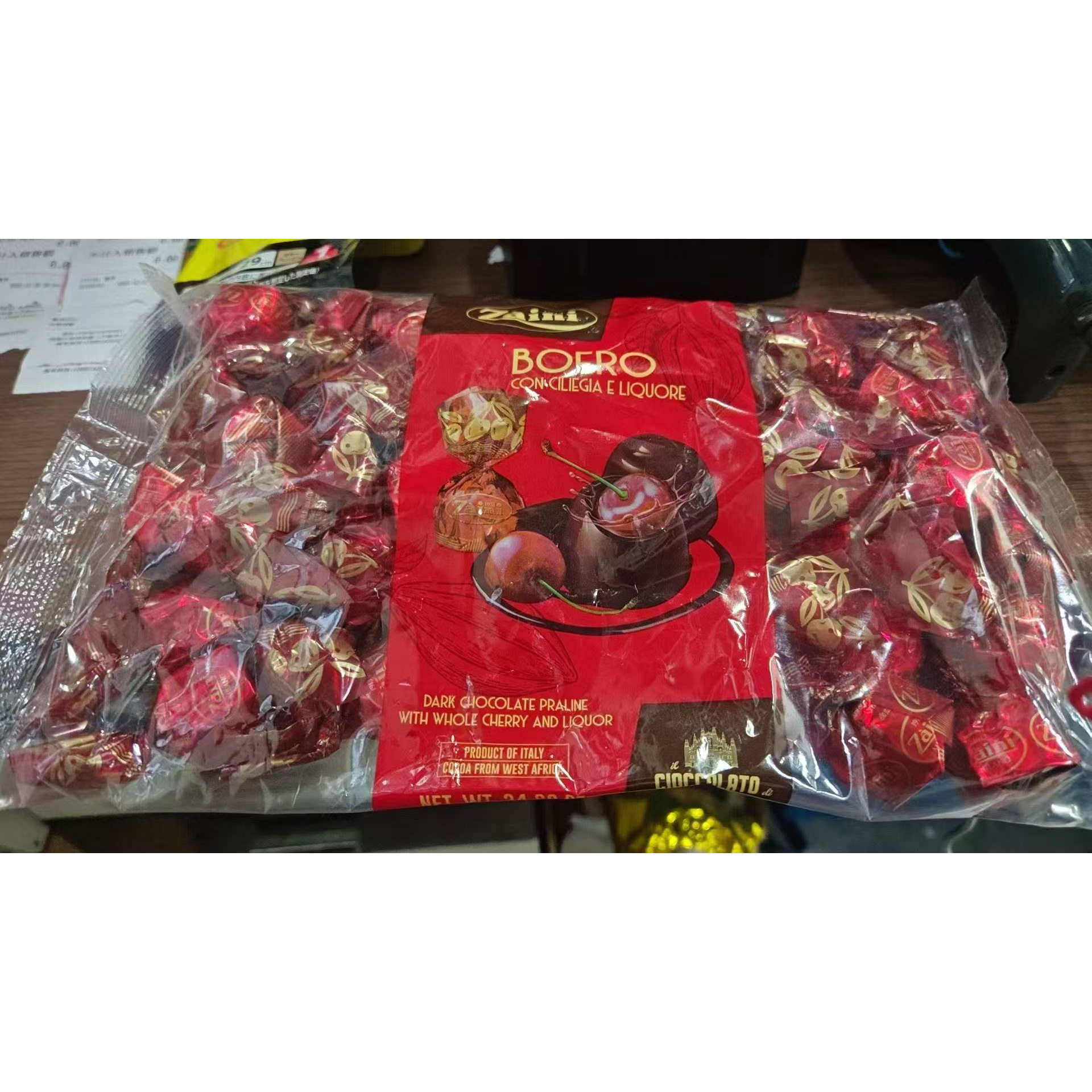 意大利巧克力黑巧克力办公室零食牛奶巧克力黑巧糖果伴手礼送女友