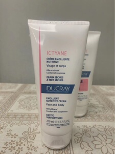 法国Ducray护蕾保湿乳霜200ml 补水保湿滋润乳脸部身体全家通用