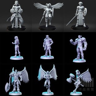 【游戏角色】圣兽之王 怒之铁拳 龙骑士传说 第三方桌游棋子模型