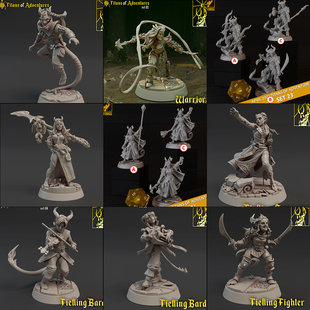 【提夫林】吟游诗人 盗贼邪术师 武僧牧师 战士 术士 地下DND