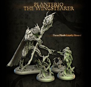 数字艺术 远古森林树人荆棘之王 龙与地下城dnd跑团桌游战棋模型