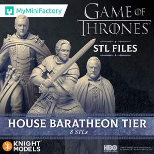 【拜拉席恩】史坦尼斯 蓝礼 冰与火之歌第三方桌游跑团棋子模型