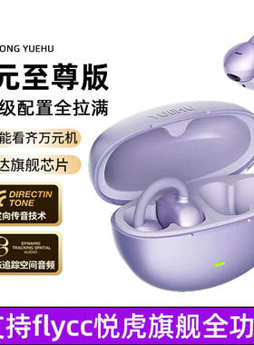 昇龙悦虎2025年新款1571AM洛达Clip夹耳式超长续航AI智能降噪耳机