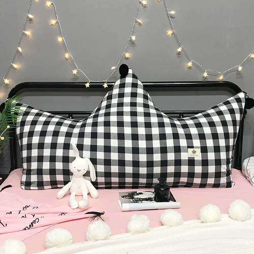 皇冠床头靠背套子单件不含