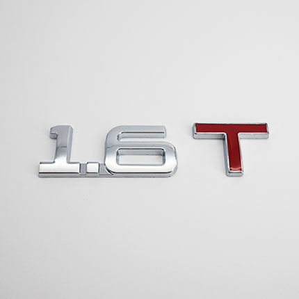 汽车排量标数字尾标3D立体金属车贴字母贴纸4wd 1.5t 2.0t v6车标