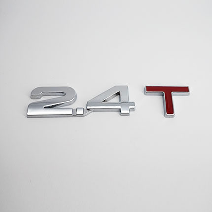 汽车排量标数字尾标3D立体金属车贴字母贴纸4wd 1.5t 2.0t v6车标