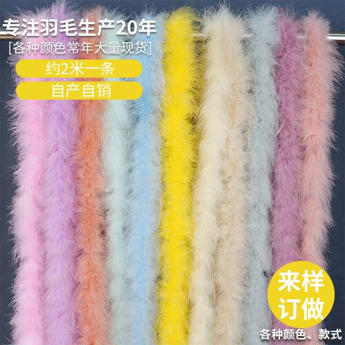 语境火鸡羽毛条厂家直销饰品配件