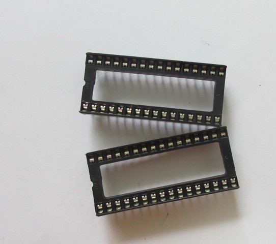 晟记 IC底座插座 32P集成电路座 DIP-32插座一管15个=2.2元