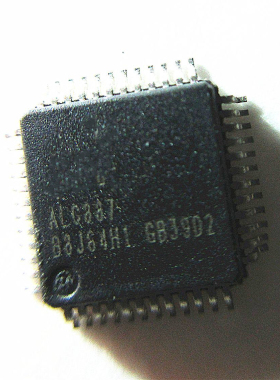 晟记 ALC887 声卡 LQFP-48封装