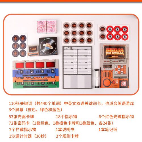 截码战桌游卡牌中文版含扩展谍报谍战风云世纪成人休闲聚会游戏