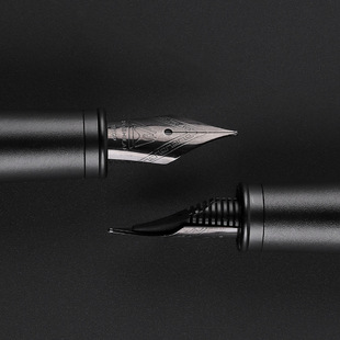 华士来108学生练字书法EF F M明尖小翘尖弯尖钢笔墨囊墨水礼盒装