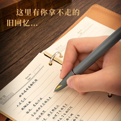 英雄钢笔616S复古金属钢笔礼盒儿童小学生墨囊钢笔团购文具批发