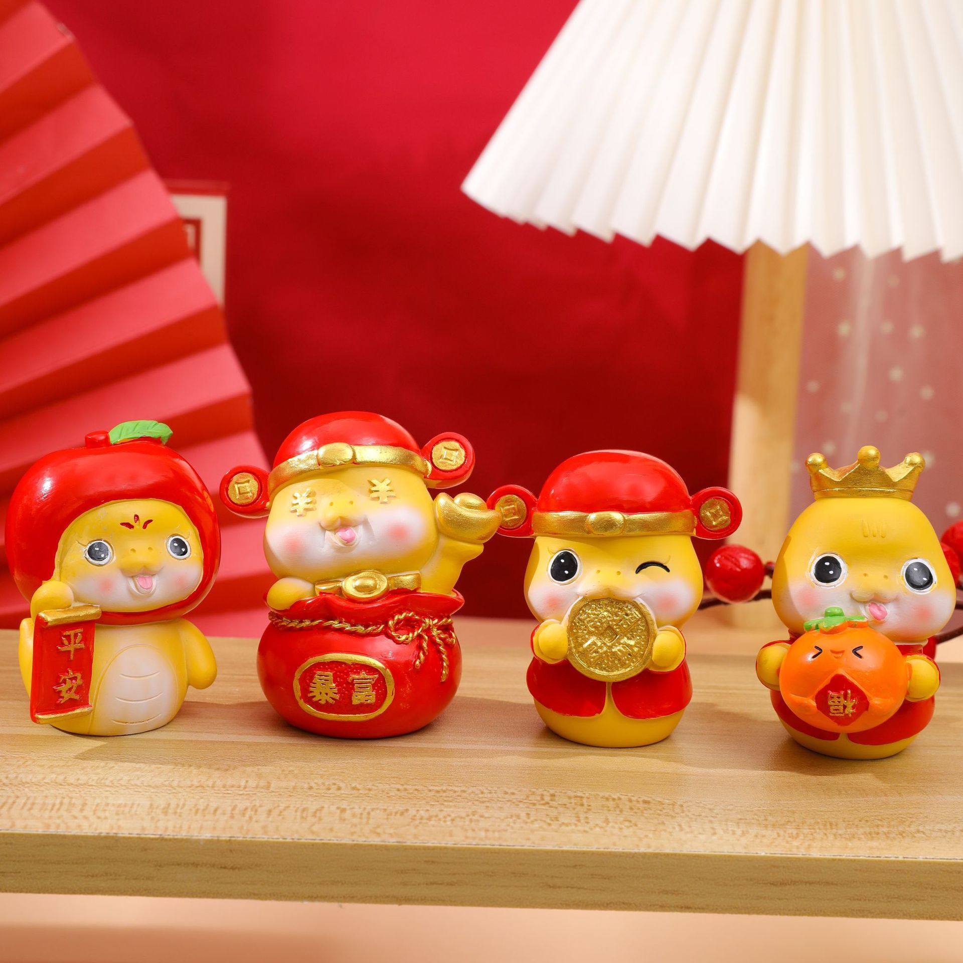 金蛇献瑞办公桌面2025蛇年吉祥物新年蛋糕装饰礼品礼物手办摆件,节庆用品/礼品,蛋糕/烘焙装饰用品,淘宝优惠券,粉丝福利购,淘宝优惠卷