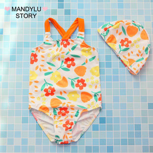 女孩泳衣2025新款 韩国宝宝泳衣婴幼儿速干泳衣儿童女专业训练