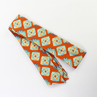 汉服腰带古风超长印花圆领袍腰带系带腰饰