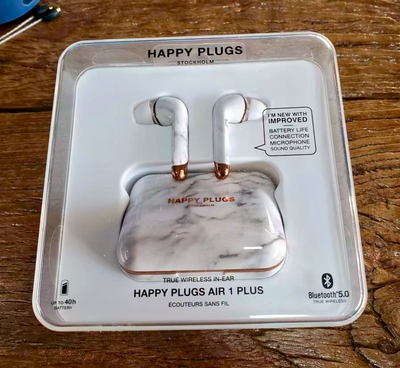 瑞典happy plugs Air 1plus入耳式无线蓝牙耳机轻奢高颜值长续航