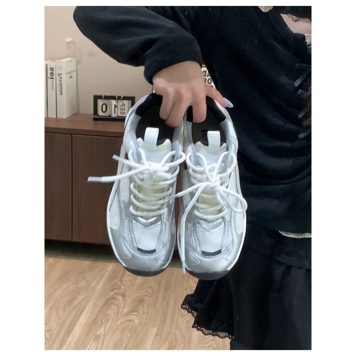 5夏季新款百搭复古阿甘鞋