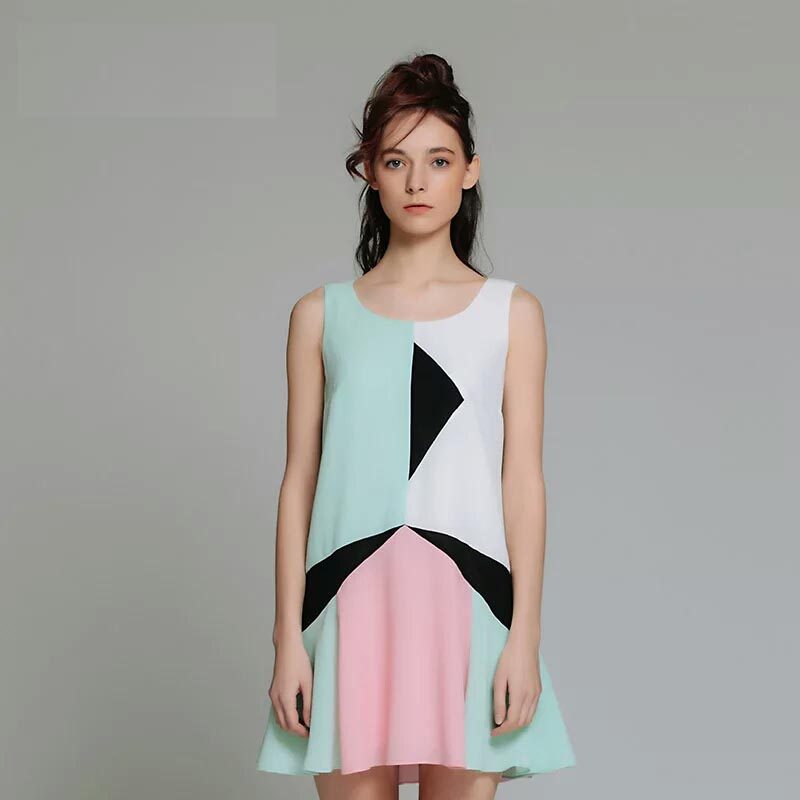 30元清货 连衣裙 清新的配色 流畅的线条美贝尔尼尼/5n970h