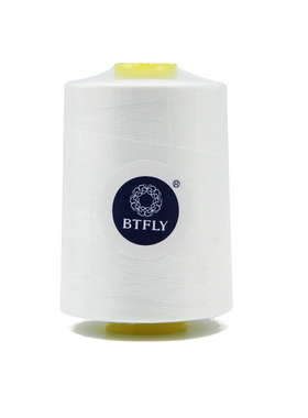 蝴蝶牌缝纫线40s/2 3000y/8000y/16000y黑白高速涤纶线整箱平车线