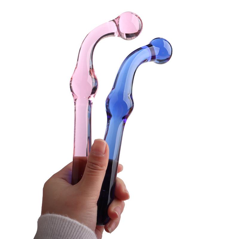 水晶按摩棒按压局部玩具水晶按摩棒局部按摩棒器具抚慰按压夫妻器