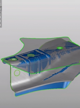 Autofrom R10冲压件回弹补偿视频教程模具掰回弹教程CAE分析视频