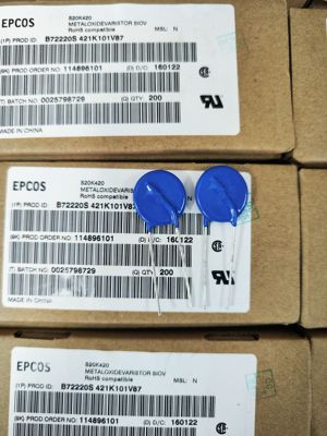 S20K420 EPCOS西门子压敏电阻 B72220S0421K101   原装