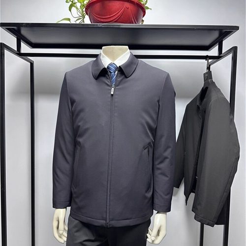 冬季短款厚款保暖男士尼克服外套