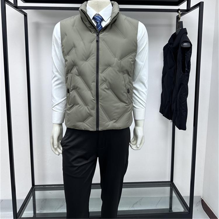 铭盛缘男生冬季马甲轻便保暖