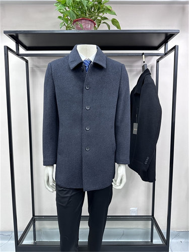 铭盛缘中长款羊毛秋冬羊毛大衣