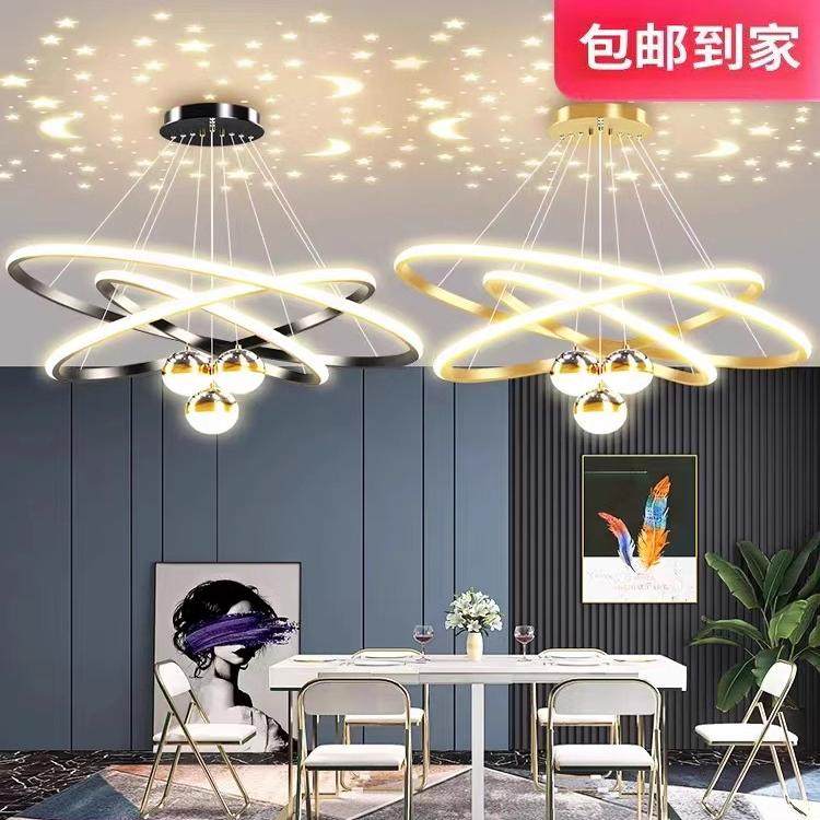 法式吊灯客厅2026新款现代轻奢主灯极简高级感卧室吊灯