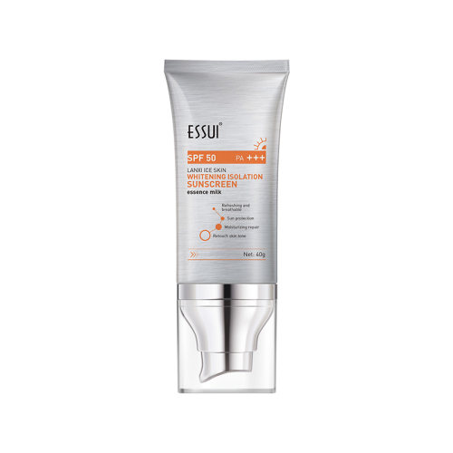 ESSUI一秀兰皙冰肌美白隔离防晒精华乳SPF50PA+++亮肤轻薄透气