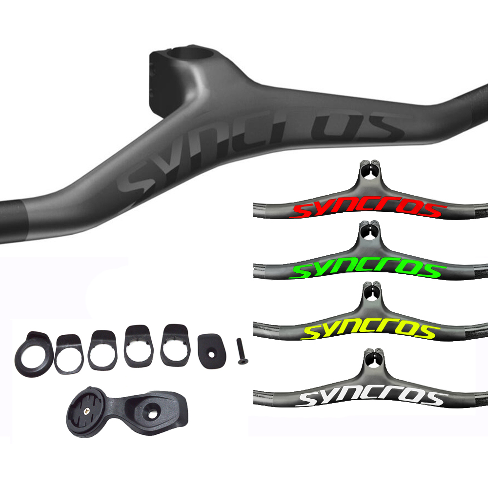 全碳纤维山地自行车一体车把燕把