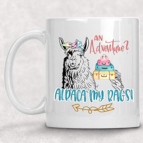 alpaca my bags funny farm mug best friend gift for