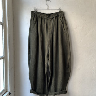 Renlisu松紧腰长裤