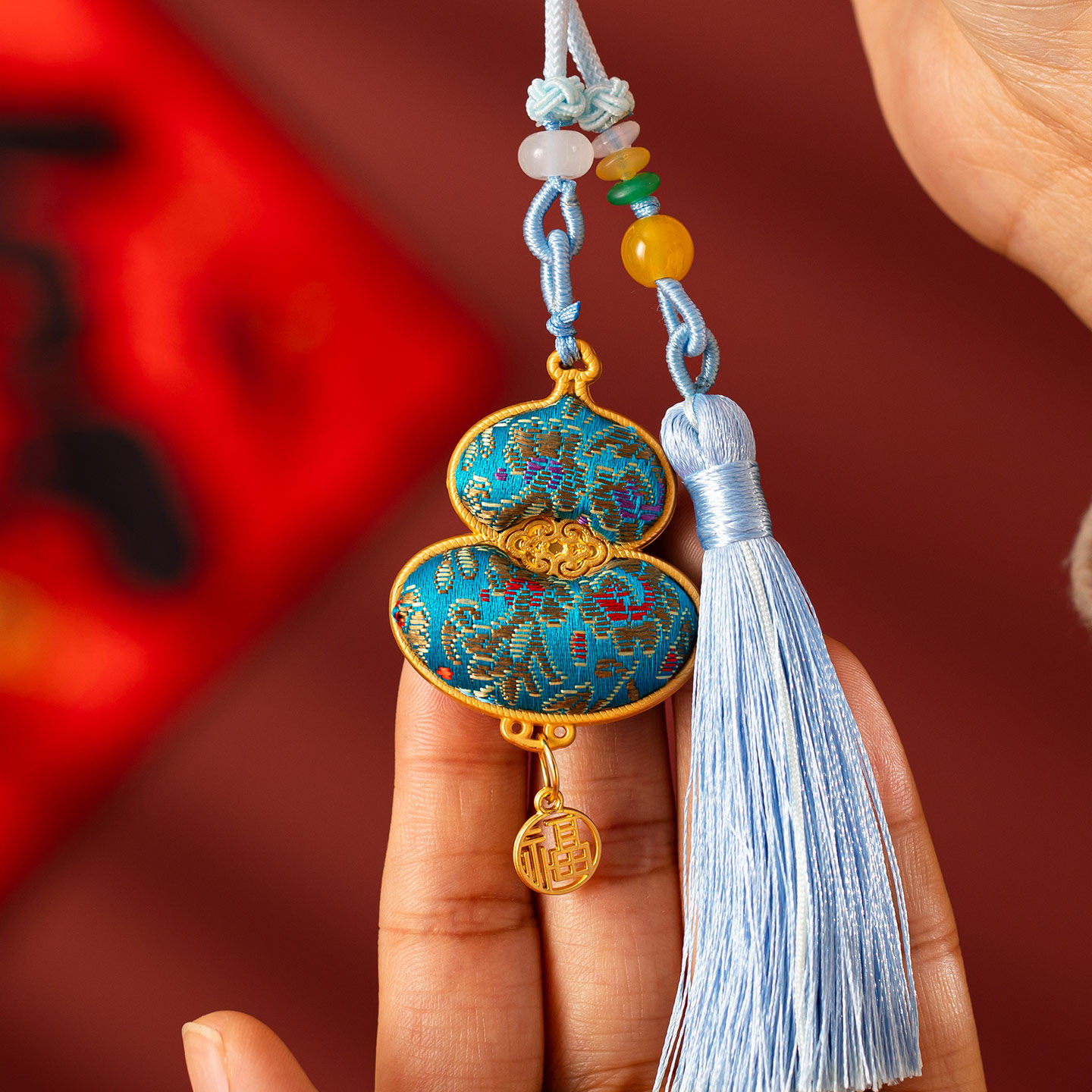 葫芦挂件刺绣包包钥匙扣挂饰汉服配件小礼品2026过新年春节装饰品,节庆用品/礼品,挂饰/生肖挂饰,淘宝优惠券,粉丝福利购,淘宝优惠卷