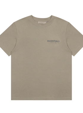 FOG ESSENTIALS美式小众潮牌春夏宽松纯棉休闲反光短袖T恤男情侣