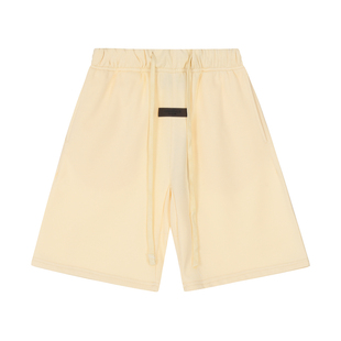 新款ESSENTIALS休闲短裤FEAR OF GOD复线简约潮牌宽松T恤高街男女